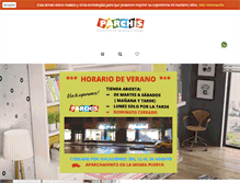 Tablet Screenshot of madrid-muebles.com
